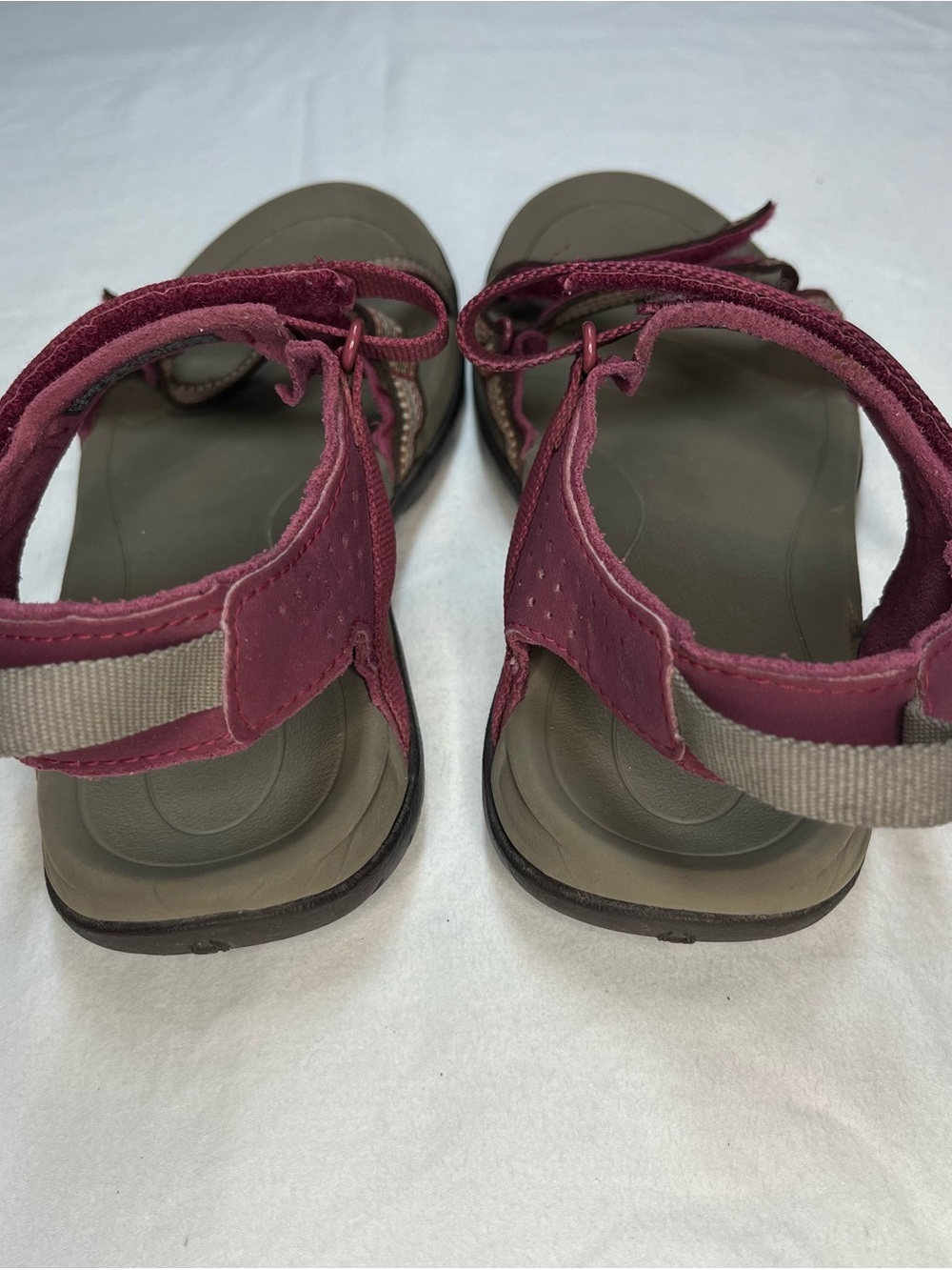 Teva Women's Oneway Sandals Burgundy - Picture 7 of 10